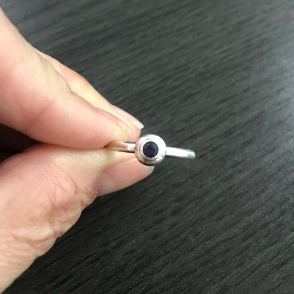 James Avery Remembrance ring Alexandrite